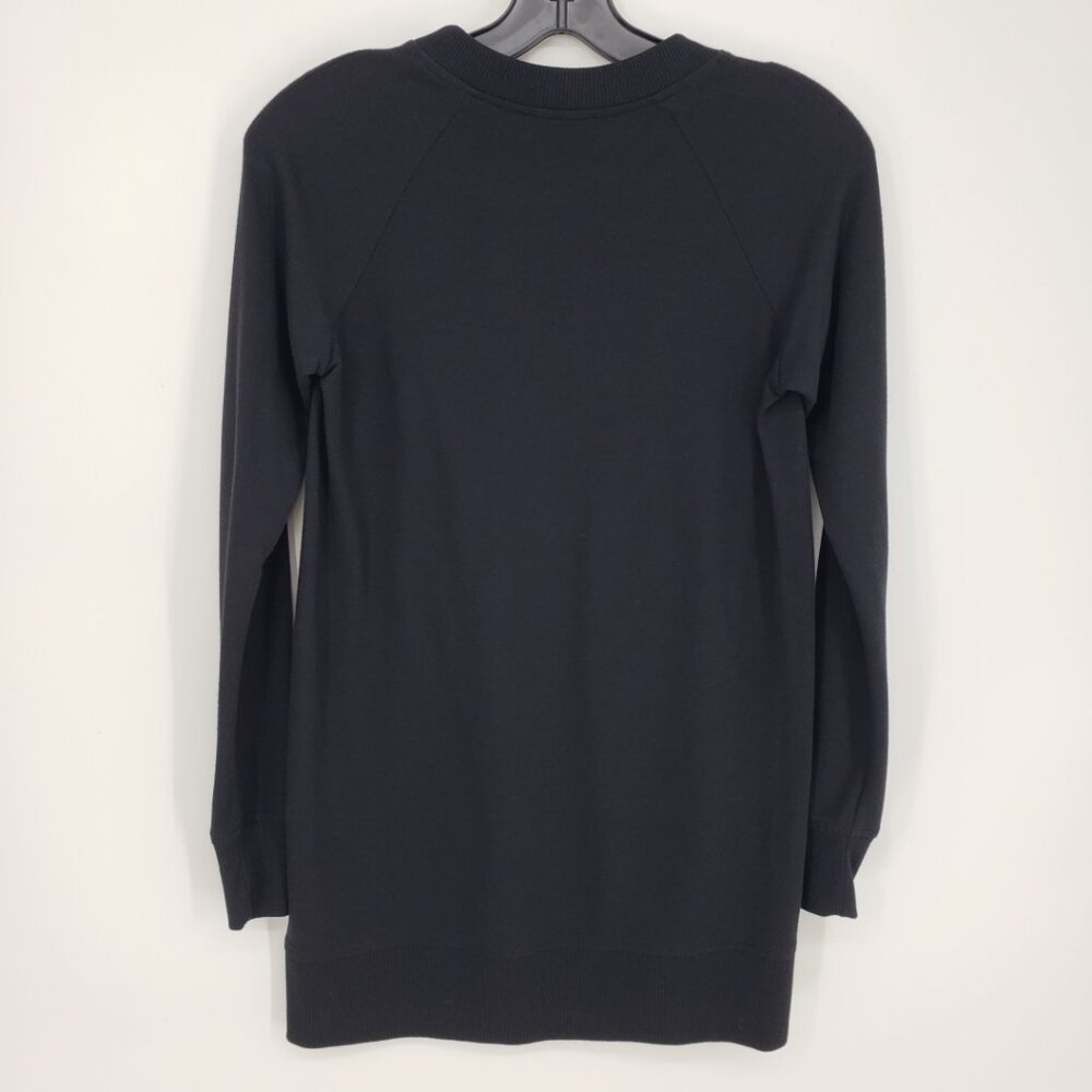 Theory High Low Split Hem Pullover Sweatshirt Top… - image 3
